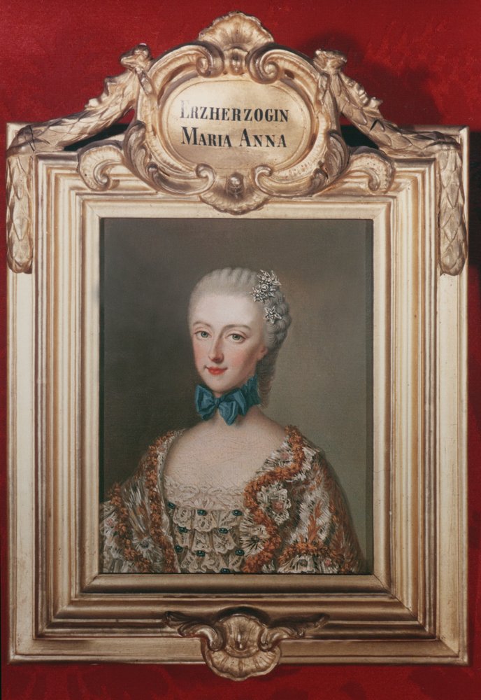 フランシスコ1世（1708-65）とオーストリアの皇后マリアテレジア（1717
